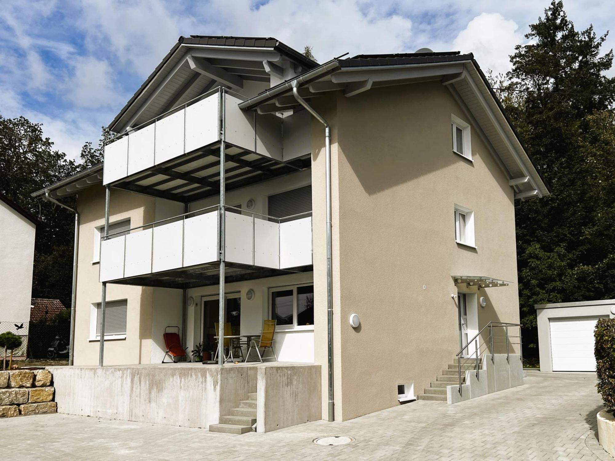 Ferienhaus Donauzeit 지그마링엔 외부 사진